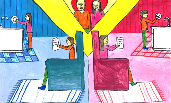 Adela Nukić: Družinska sreča: enakopravnost, mentorica: Maja Žura, OŠ Martina Krpana