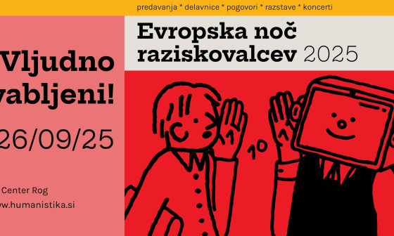 Banner Evropska noc raziskovalcev 2025