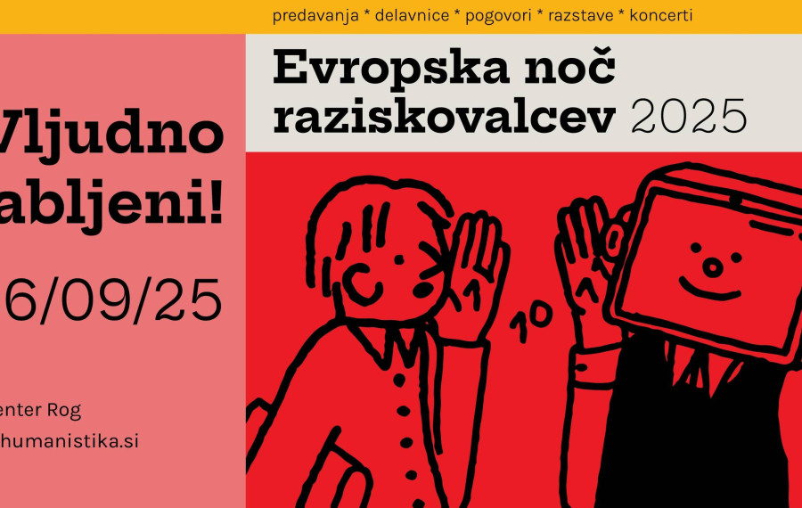 Banner Evropska noc raziskovalcev 2025