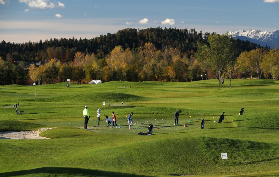 Golf center Stanežiče. Foto: arhiv JZ Šport Ljubljana