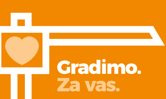 Banner Gradimo za vas. Foto: arhiv MOL