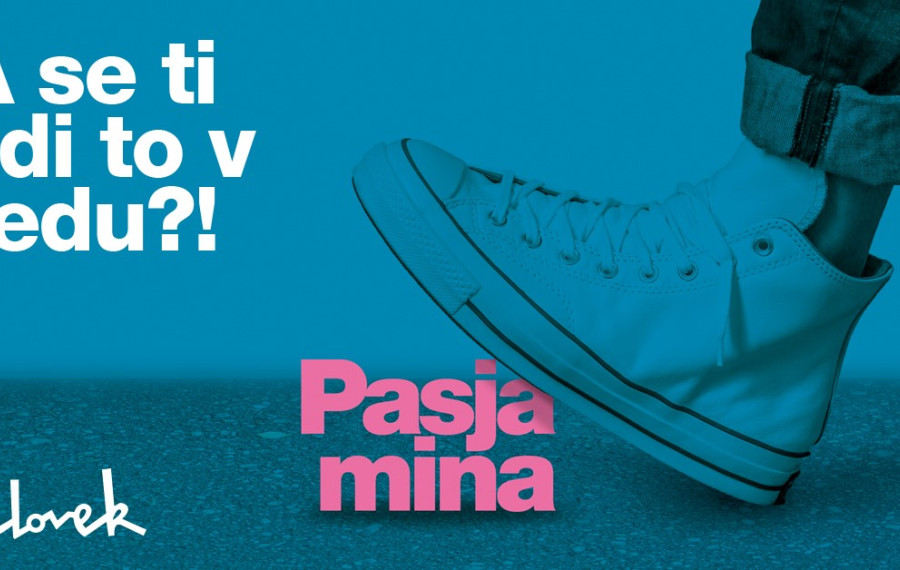 plakat kampanje Človek