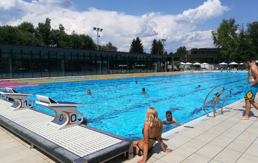 Kopališče Kolezija Foto: arhiv JZ Šport Ljubljana 