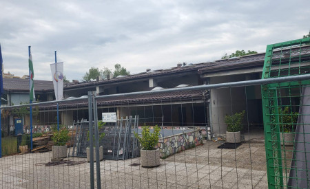 gradbišče OŠ Danile Kumar