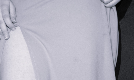 Kaj je imela obleceno foto Nika Bucek