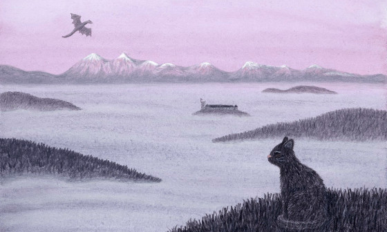 Kaja Berden Meglice nad ljubljansko kotlino