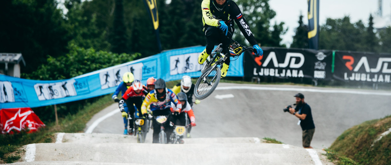 Utrinek iz BMX dirke 2019. Foto: Klemen Humar, vir KD Rajd