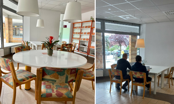 Čitalnica Knjiznice Grba. Foto: MKLJ