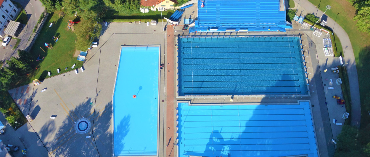 Kopalisce Kodeljevo iz zraka Foto: arhiv JZ Sport Ljubljana
