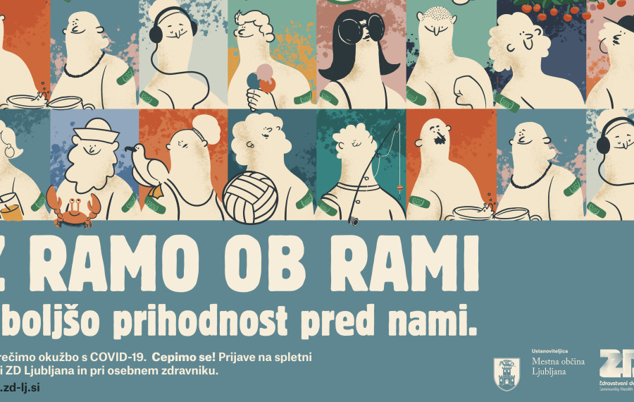 oglas za cepljenje proti covid