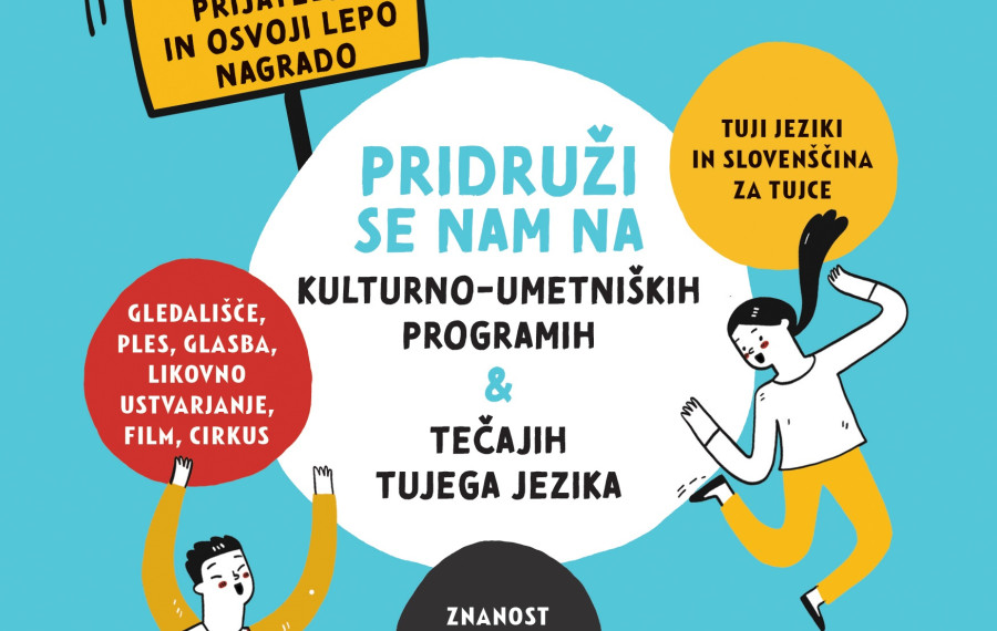Letak tedna odprtih vrat. Foto vir: Pionirski dom