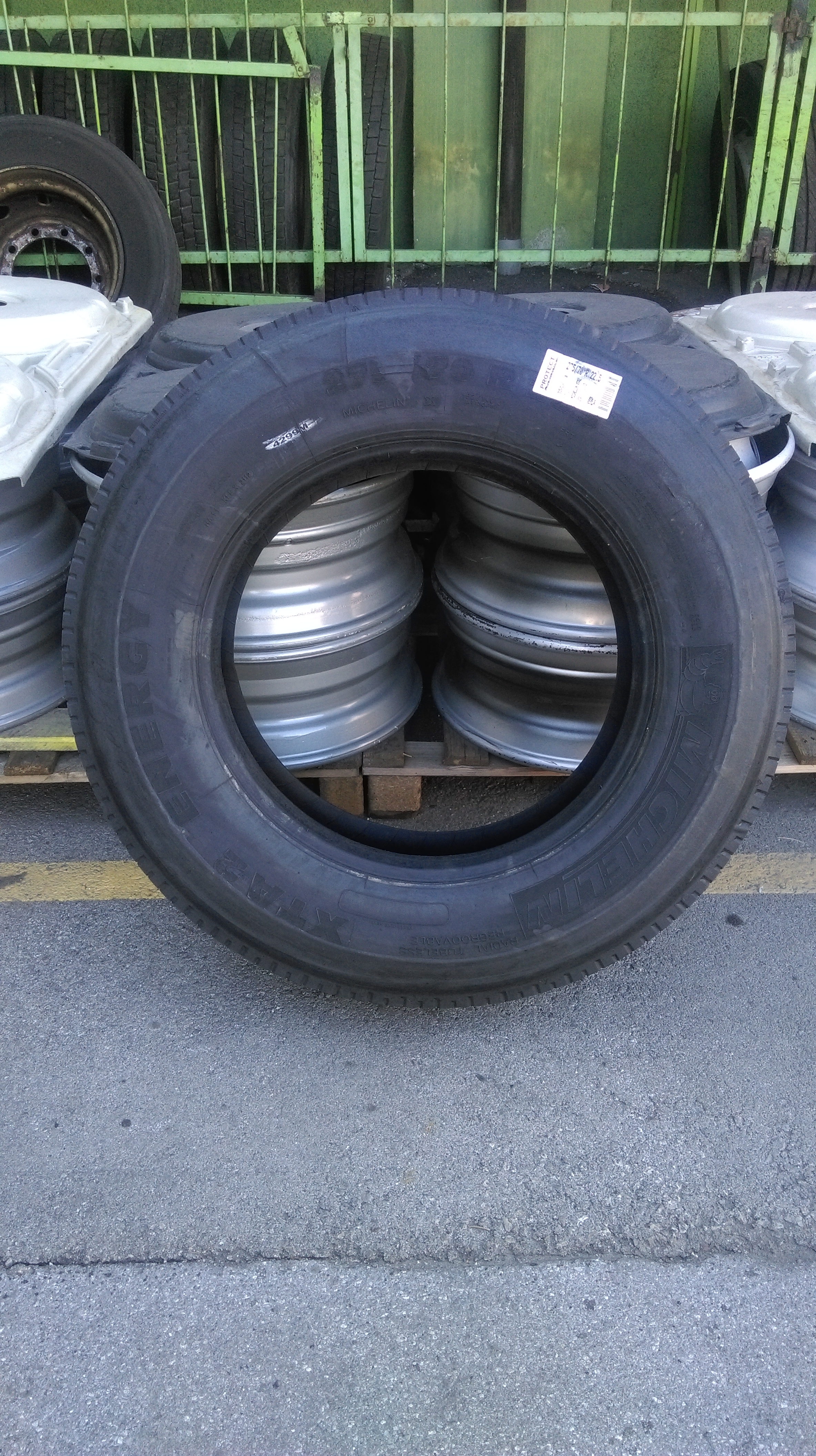 Restoring used car tires » City of Ljubljana