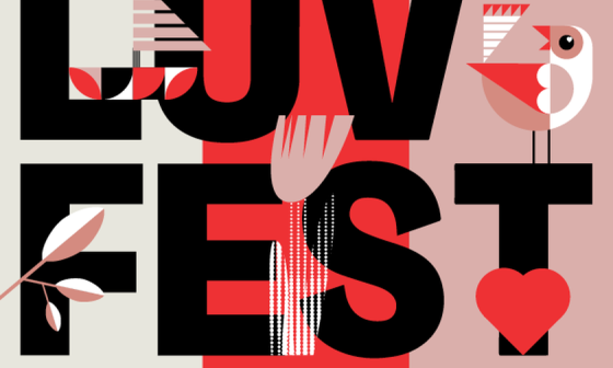 Plakat LUV fest. Foto: Turizem Ljubljana
