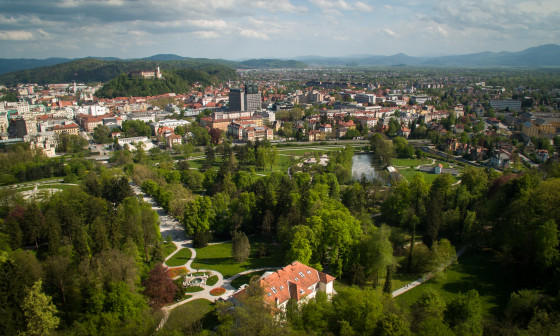 Pogled na Ljubljano z Rožnika. Foto: STA, arhiv MOL