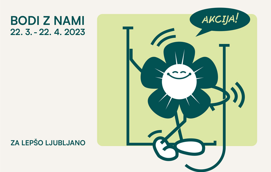 Grafika Za lepšo Ljubljano 2023