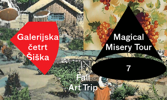 Letak dogodka. Foto vir: Galerijska četrt Šiška 