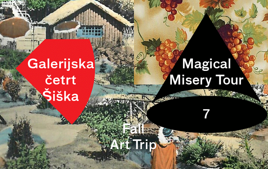Letak dogodka. Foto vir: Galerijska četrt Šiška 