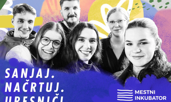 Banner Mestni inkubator. Vir: Mladi zmaji
