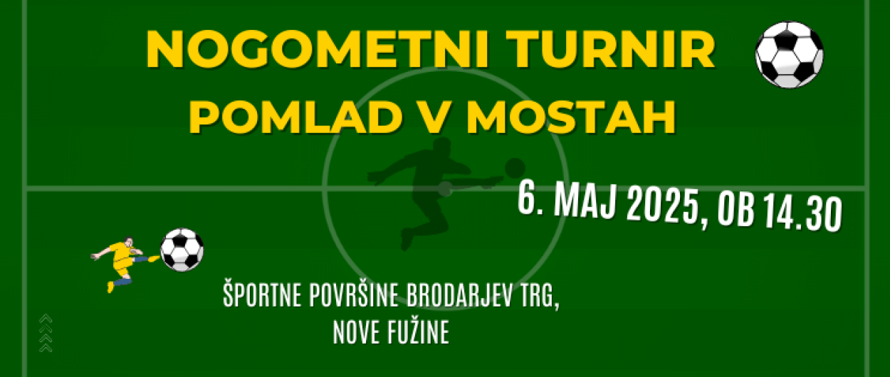 Nogometni turnir Pomlad v Mostah