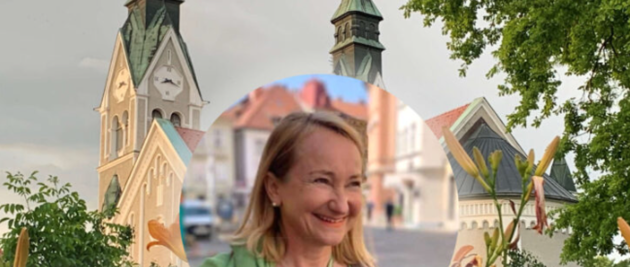 Ob Gradascici gor pa dol. Foto vir: Finžgarjeva galerija