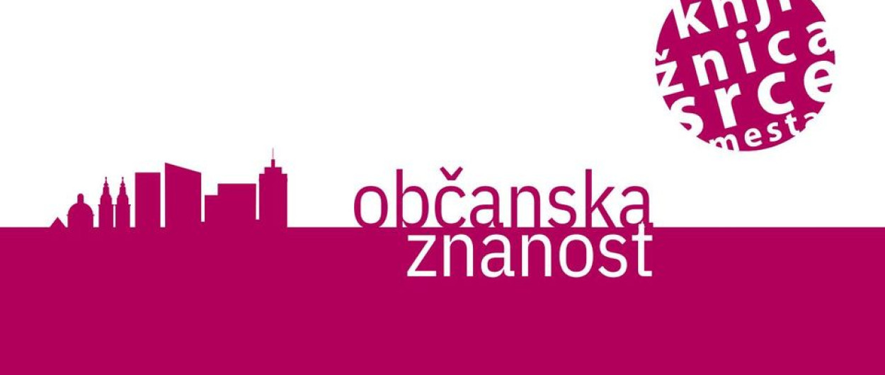 Plakat Obcanska znanost. Vir: MKLJ