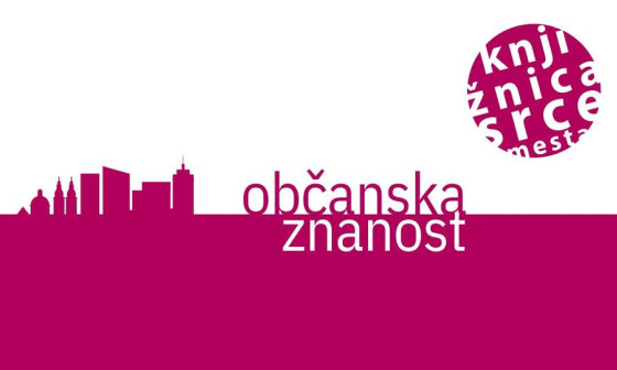 Plakat Obcanska znanost. Vir: MKLJ
