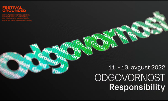 Napoved festivala. Foto: Grounded