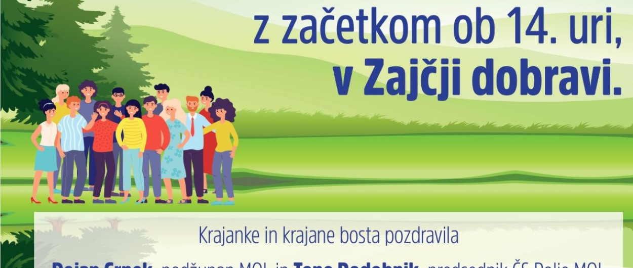 Plakat: Dan četrtne skupnosti Polje