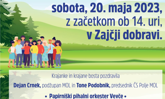 Plakat: Dan četrtne skupnosti Polje