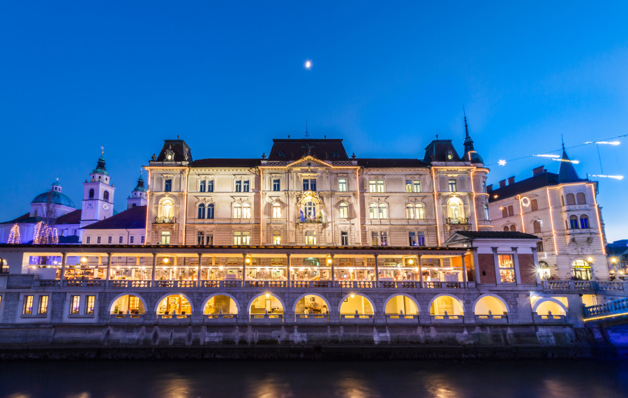 Plecnikove arkade, foto: Matic Stojs, Turizem Ljubljana