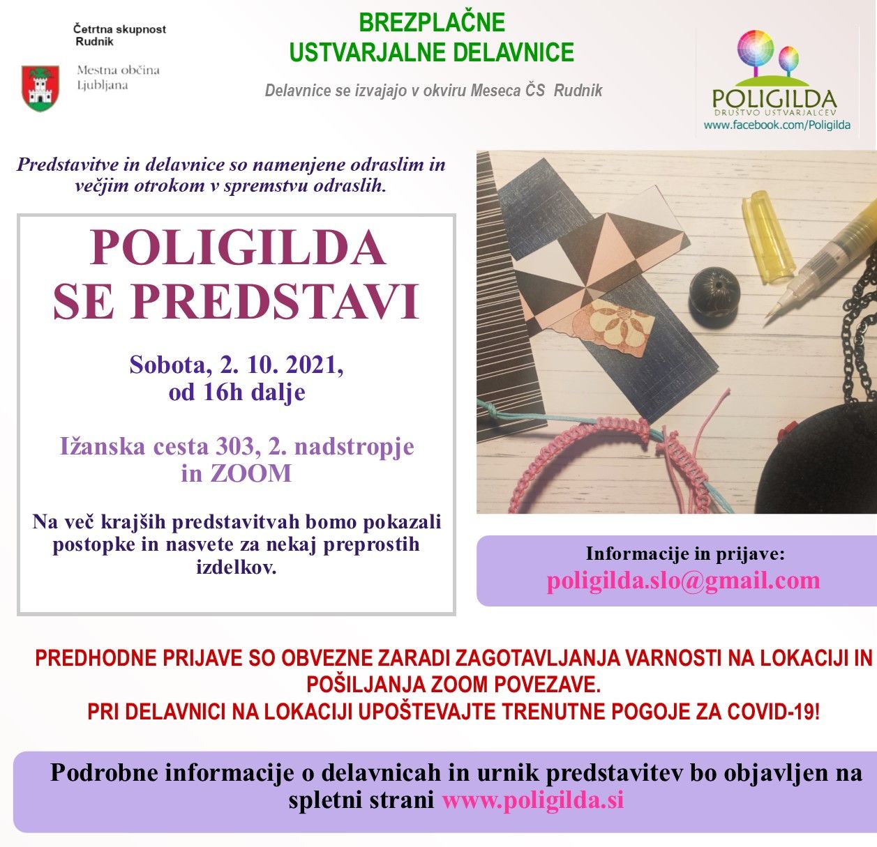 Poligilda se predstavi demo delavnice 2.10.2021