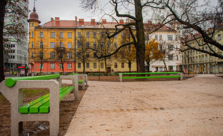 Prenovljen Miklosicev park