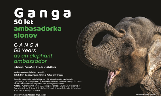 Banner razstava Gallusovo nabrezje. Foto vir: ZOO Ljubljana
