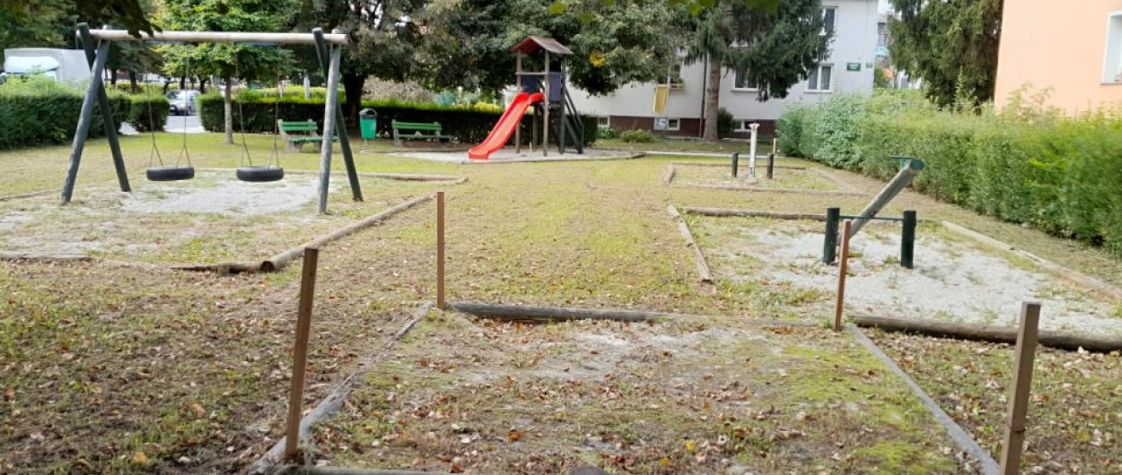 igrišče pred prenovo
