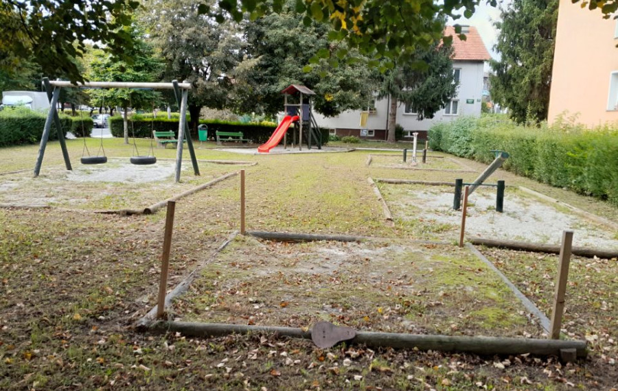 igrišče pred prenovo