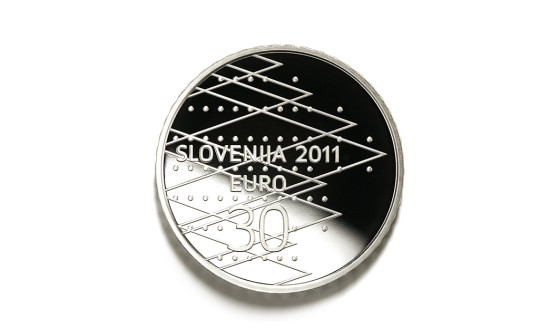 Robert Zvokelj zbirateljski srebrnik