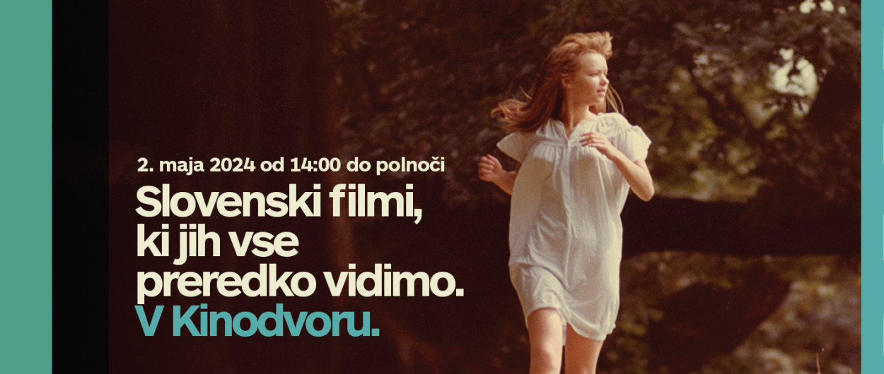 Banner Slovenski filmi. Vir: Kinodvor