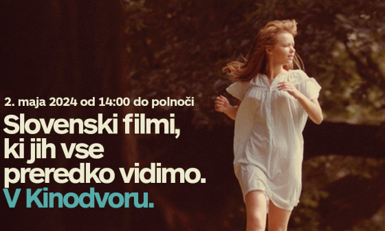 Banner Slovenski filmi. Vir: Kinodvor