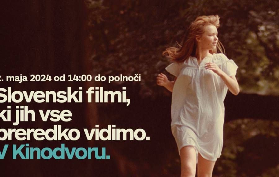 Banner Slovenski filmi. Vir: Kinodvor
