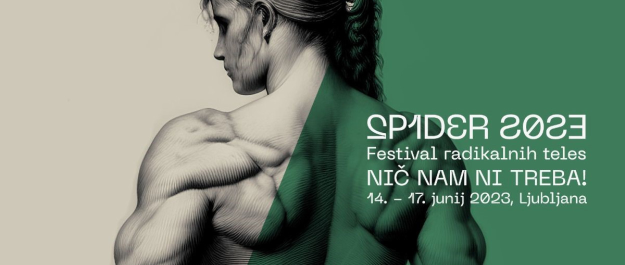Letak festivala. Vir: Spider 2023
