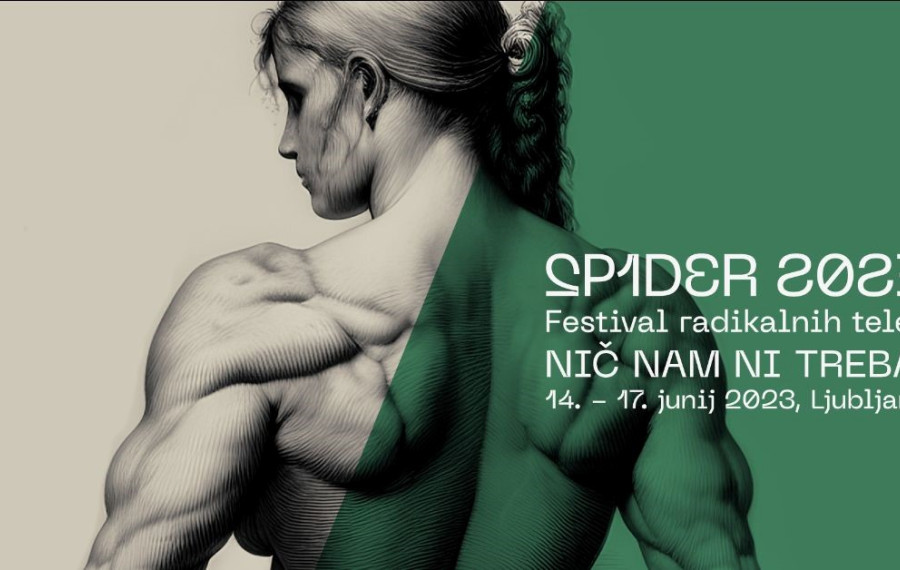 Letak festivala. Vir: Spider 2023