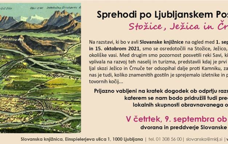 Sprehodi po Ljubljanskem Posavju