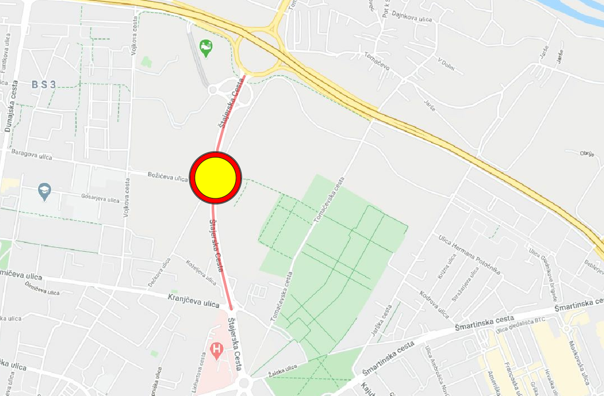 Stajerska cesta zapora vsi na rolerje 2023