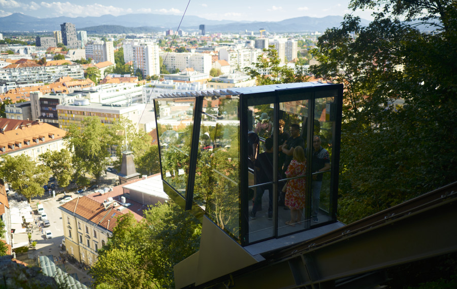 Tirna vzpenjaca Foto: Blaž Žnidarič, Ljubljanski grad