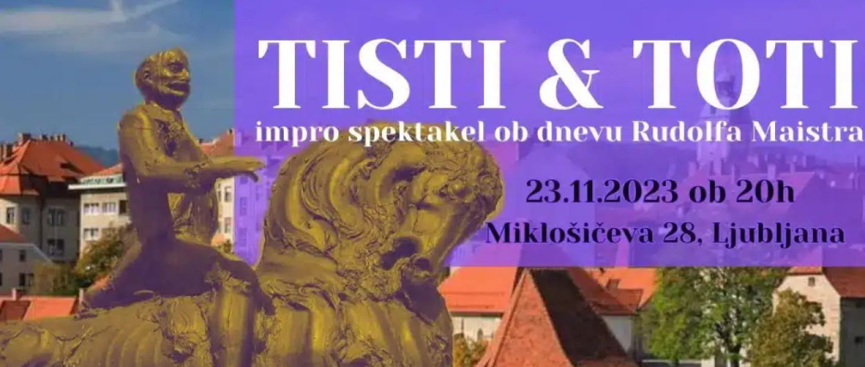 Banner Tisti&Toti. Foto: Pionirski teater