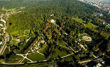 Tivoli Roznik and Sisenski Hrib Nature Park in the middle of Ljubljana photo B.Ceak source MOL