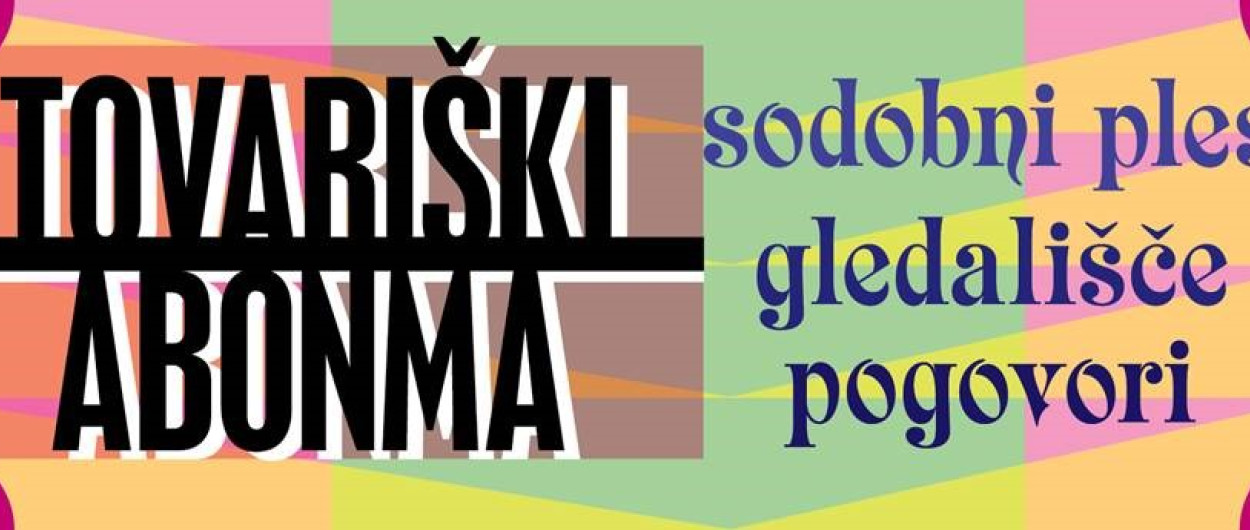 Banner Tovarniski abonma. Vir: zavod Bunker