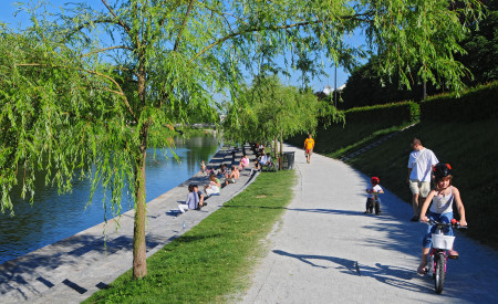 Trnovski pristan, foto: D. Wedam, vir Turizem Ljubljana