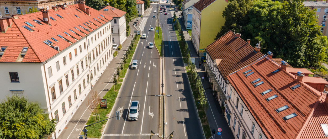 Prenovljena Tržaška cesta. Foto: Nino Kolarev, LPT
