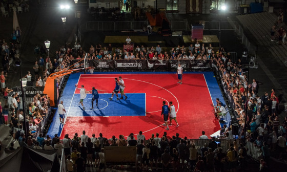 Turnir v košarki 3x3. Foto: Turizem Ljubljana
